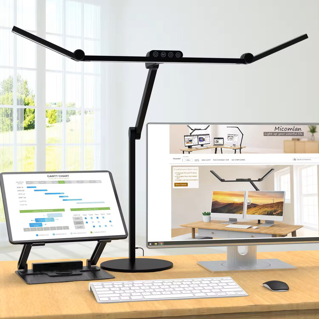 LED Desk Lamp Round Base