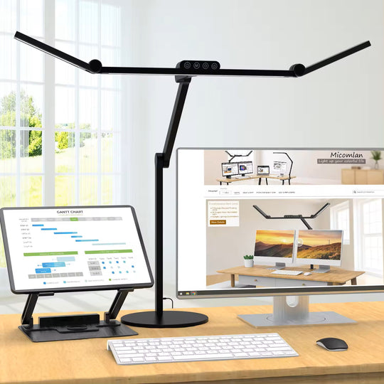 LED Desk Lamp Round Base