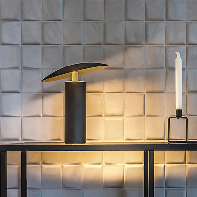 metal table lamp