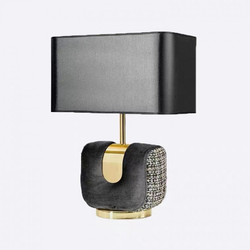 textile table lamp