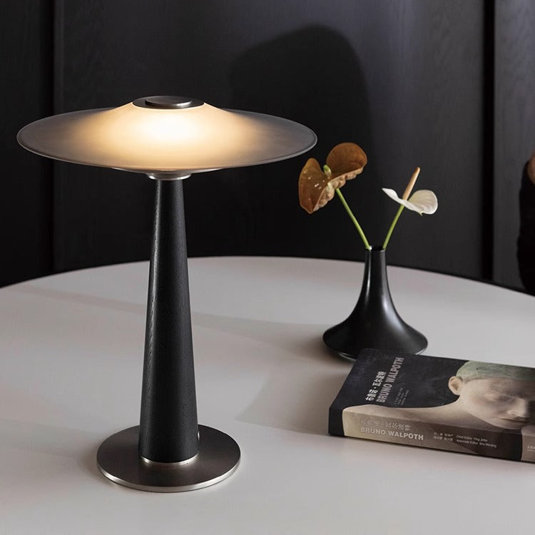 industrial-style table lamp